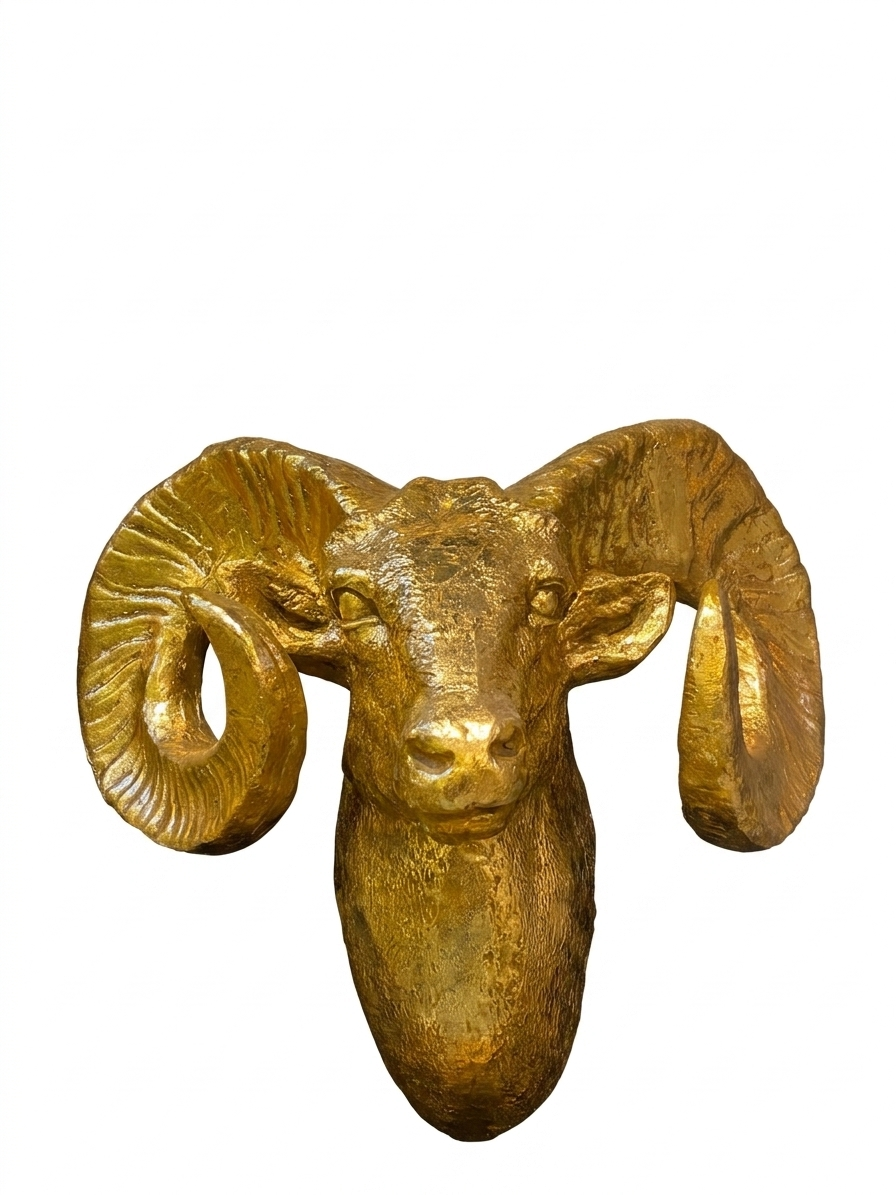 Royal Markhor Statue Decoration Piece