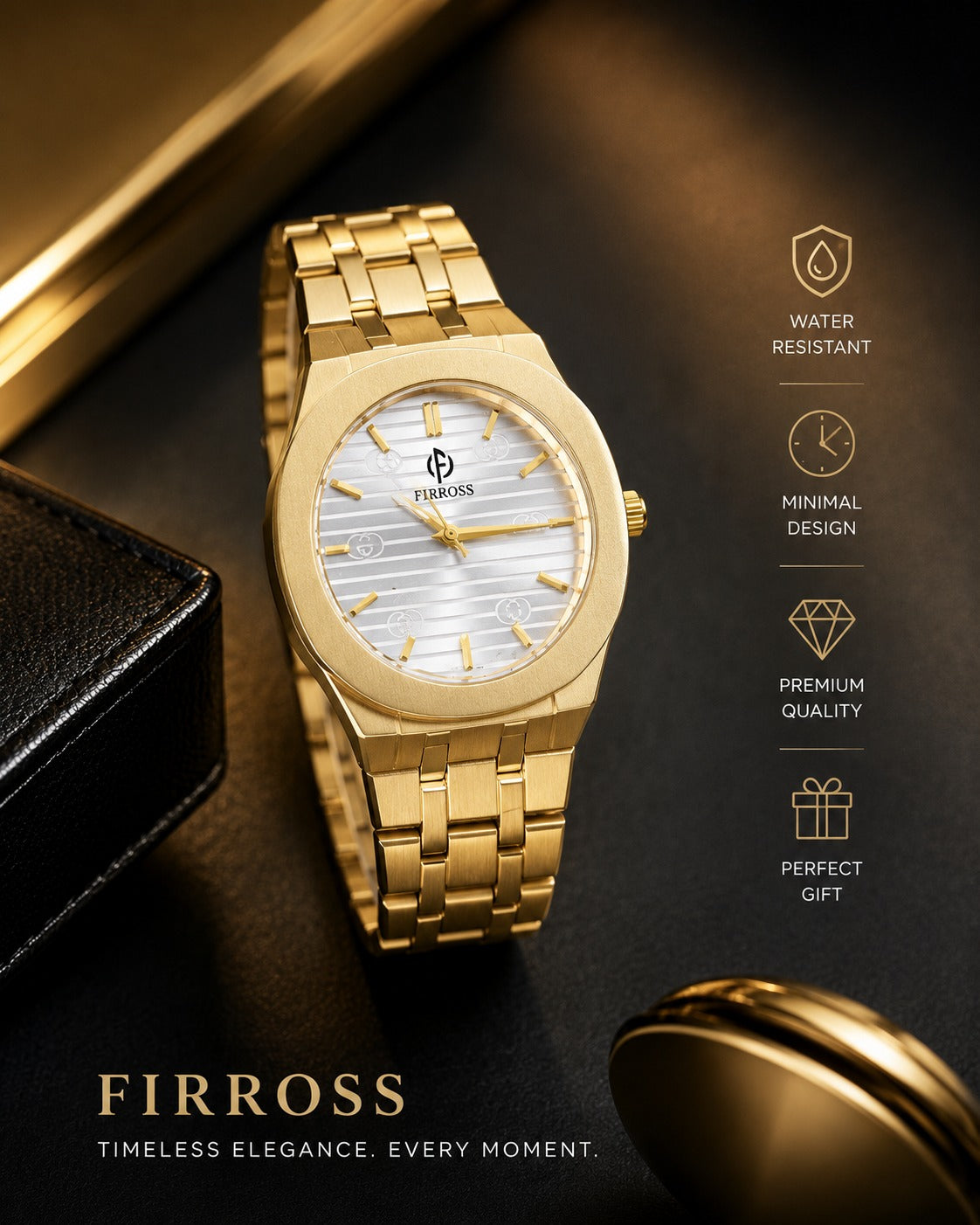 FIRROSS Gold Classic Watch