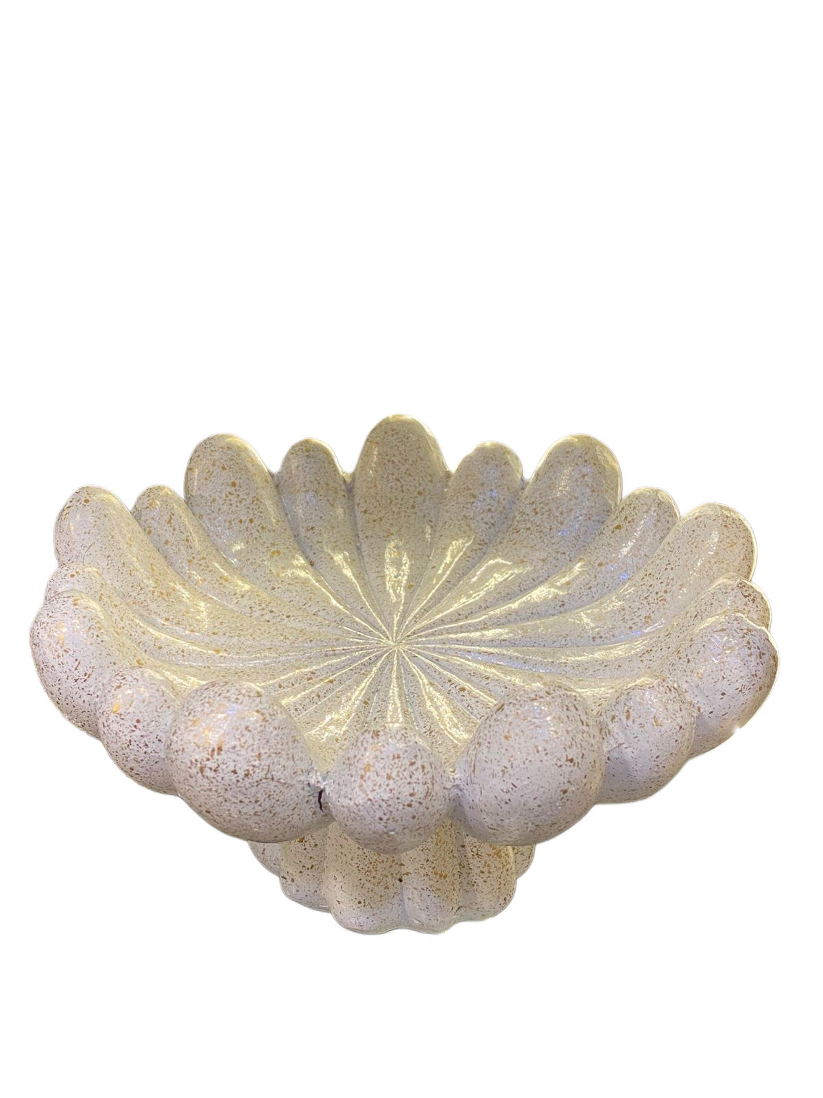 Luxury White Floral Decorative Showpiece