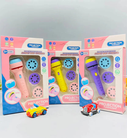 Projection Flashlight for Kids (3 Discs)