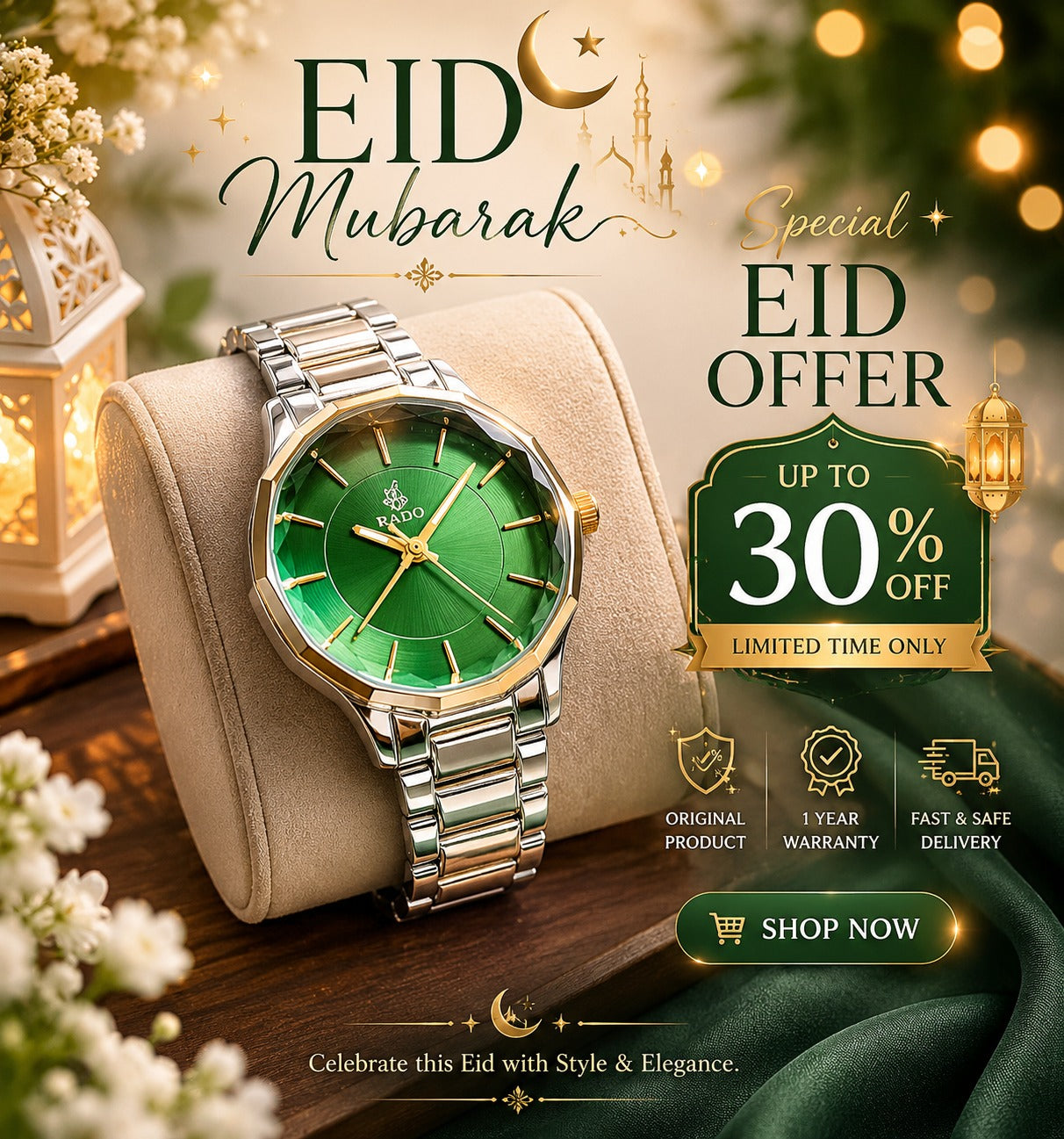 Eternal Spark Premium Classic Wrist Watch
