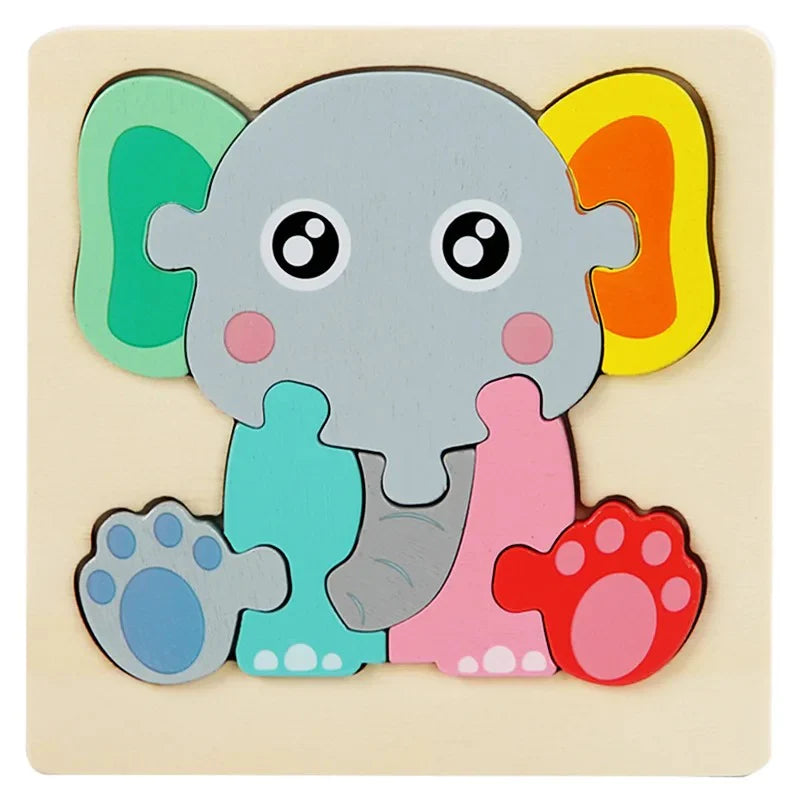Montessori Wooden Puzzle