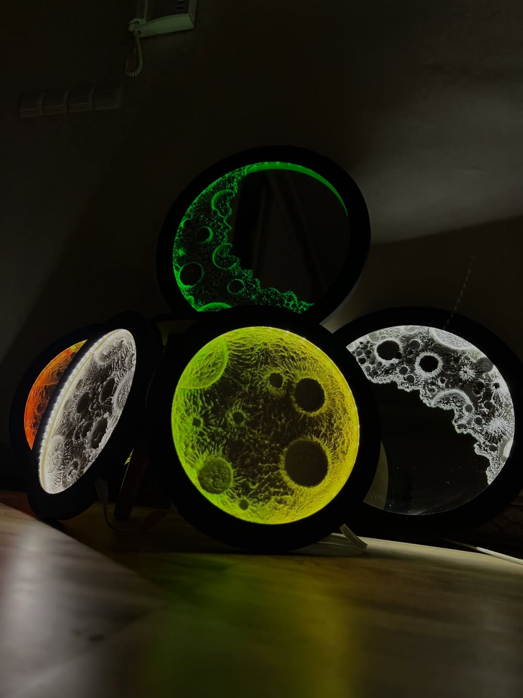 Moon Clock-Decoration For Walls