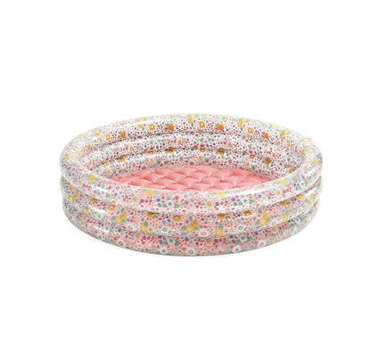 INTEX Sweet Blossom Inflatable Baby Pool: Soft Inflatable Floor – 34" x 10" – for Kids Age 1-3