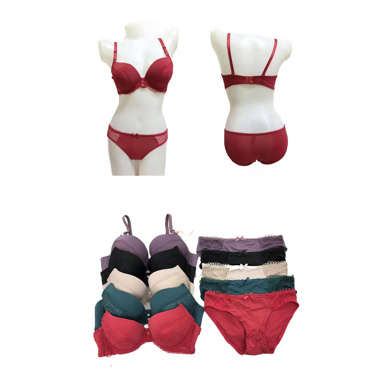 DailyGlow Push Up Support Bra Set 38/46