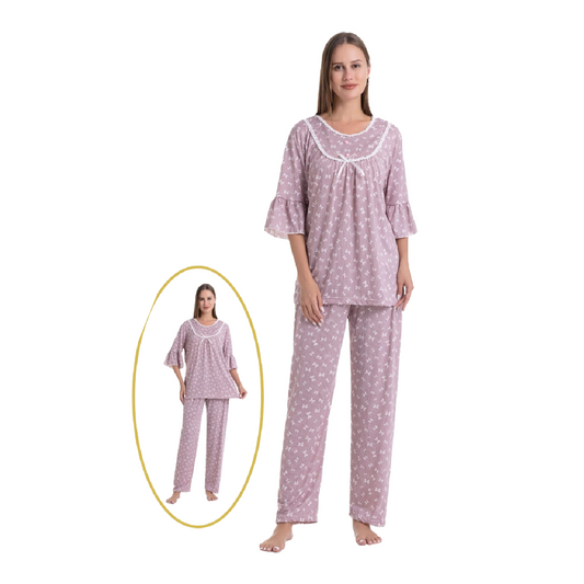 CozyAura Women’s Soft Fabric Nightwear Nighty