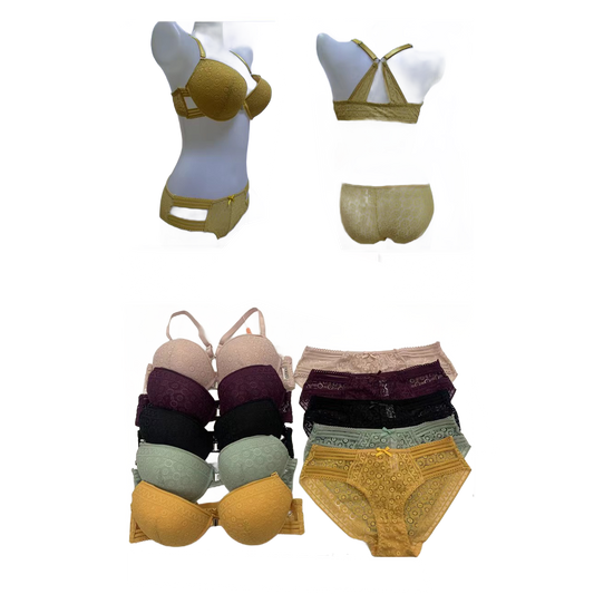 ElegantShape Padded Support Bra Set 38/46