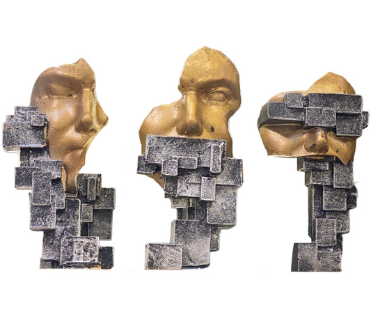 Artistic Antique Face Mask Collection (3 Pcs)
