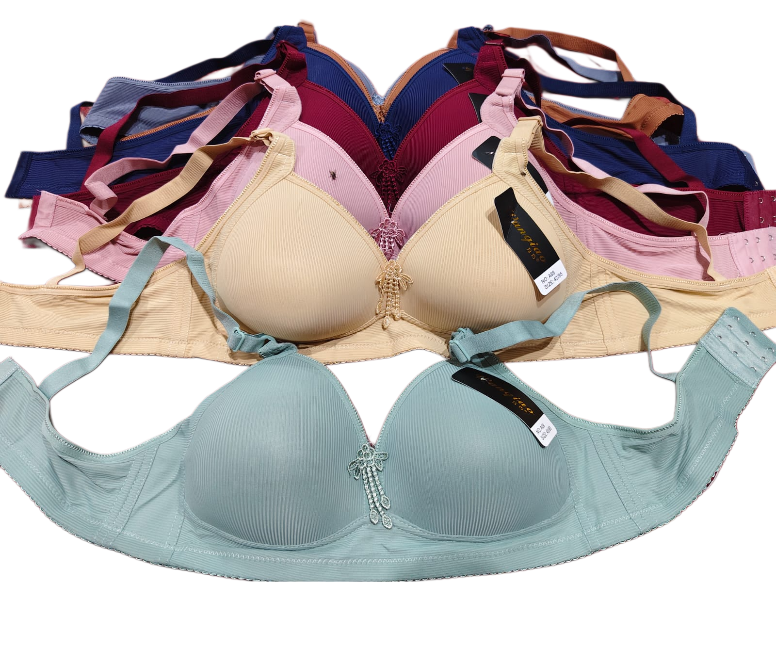 China Soft Padded Seamless Bra Size 36–44