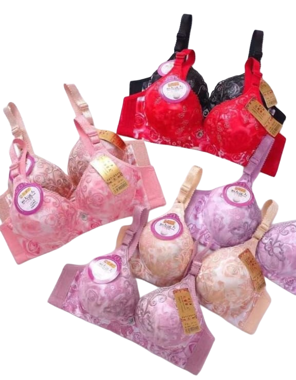 China Double Padded Bra Without Ring (Size 32–38)