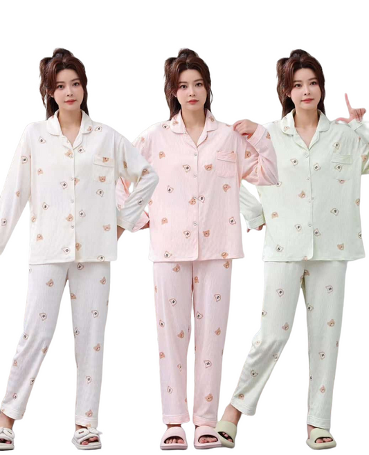 Women’s Fabric Blend Nighty Nightwear (X/XL)