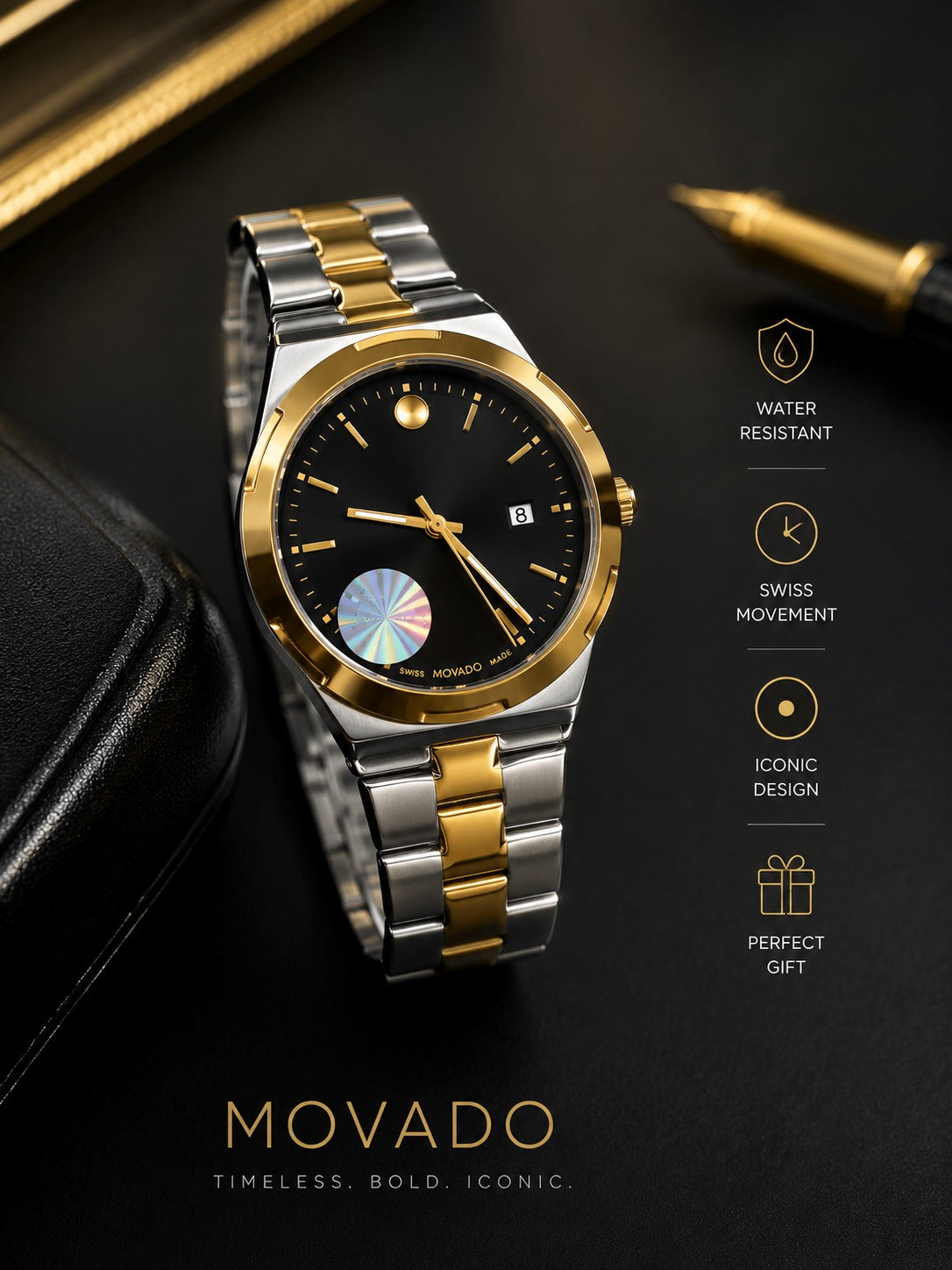 MOVADO Inspired Premium Watch