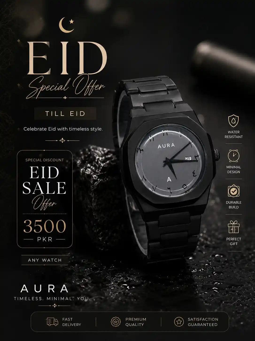 AURA Black Edition Watch