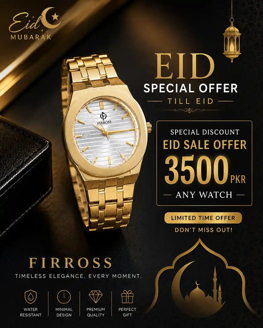 FIRROSS Gold Classic Watch