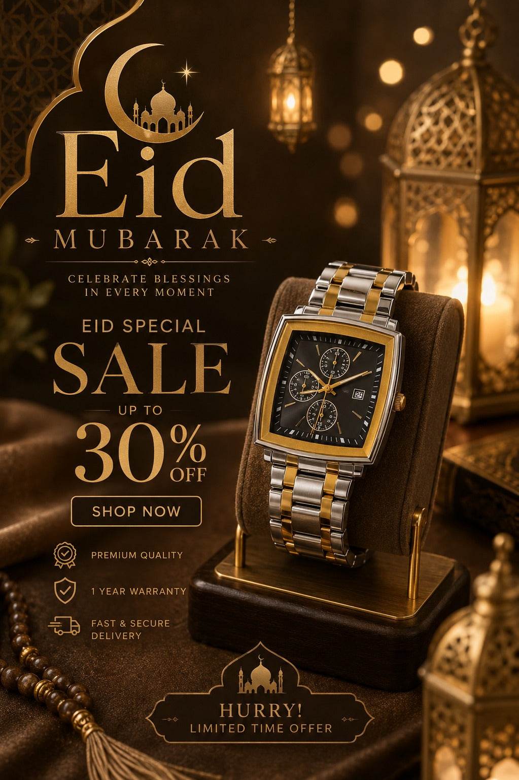 Elegant Style Premium Wrist Watch