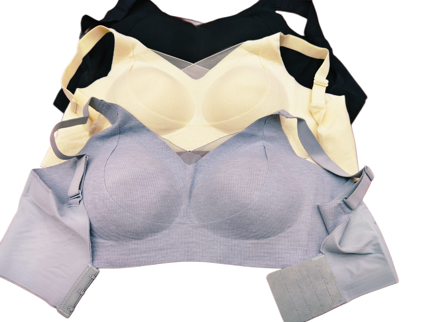 Seamless Full Coverage Back Hook Bra 32–42 Size