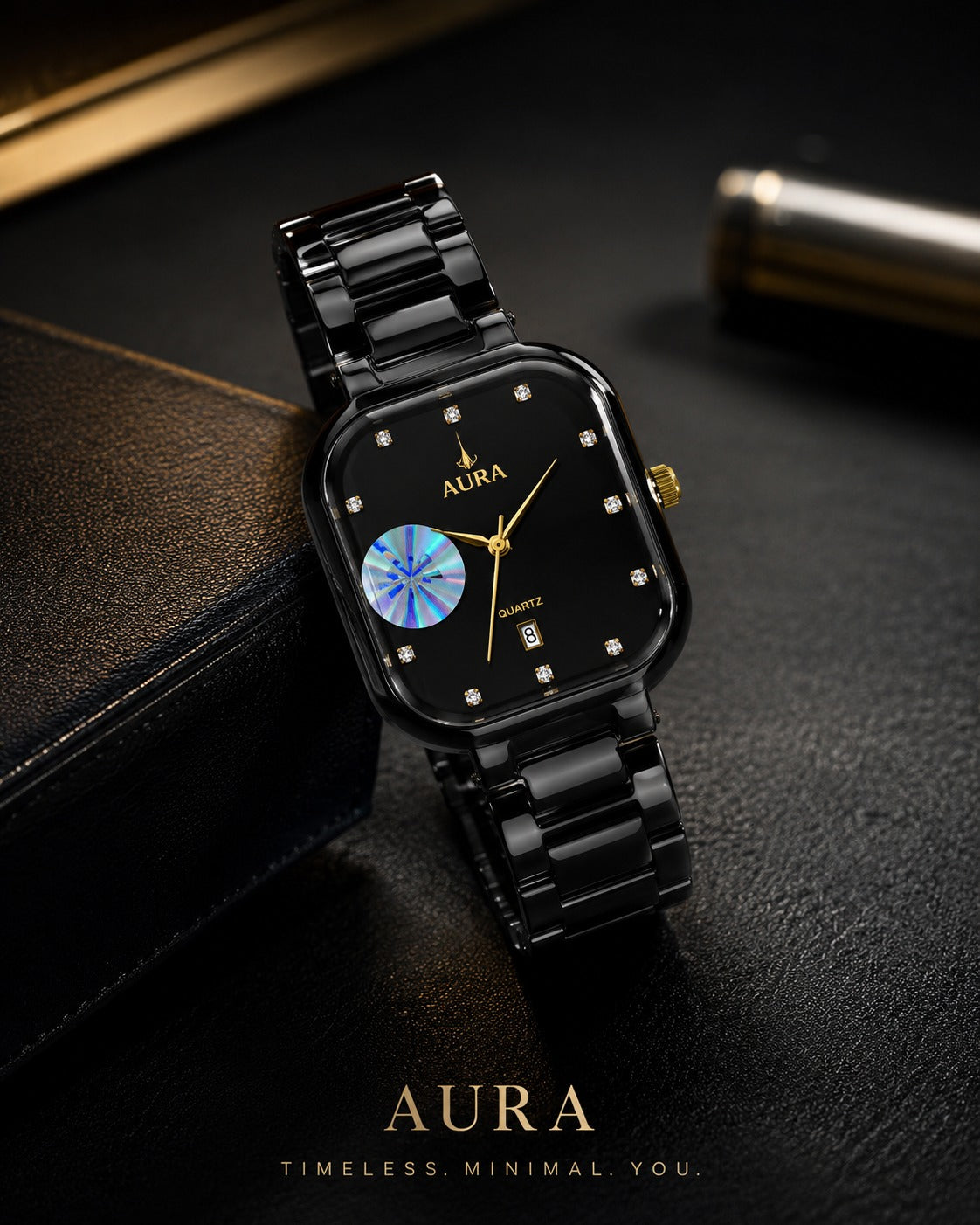 AURA Matte Black Edition Watch