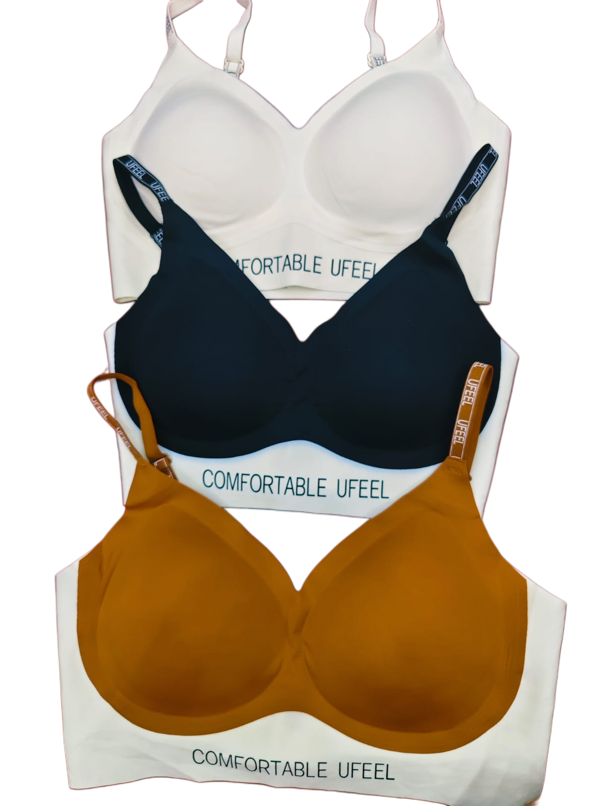 Soft Seamless Adjustable Blouse Bra 32–42 Size
