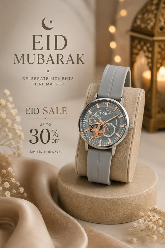 Positif Grey Elegance Premium Watch