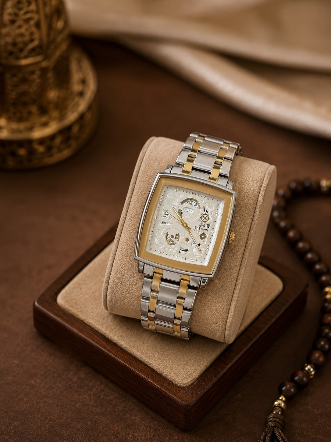 Premium Silver Style Luxe Wrist Watch