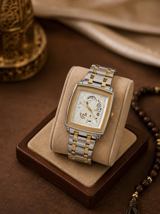 Premium Silver Style Luxe Wrist Watch