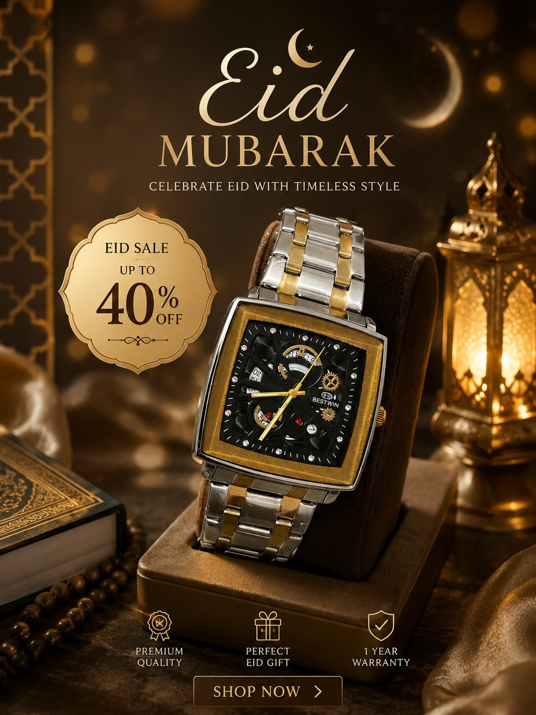 Enduring Elegance Premium Style Wrist Watch