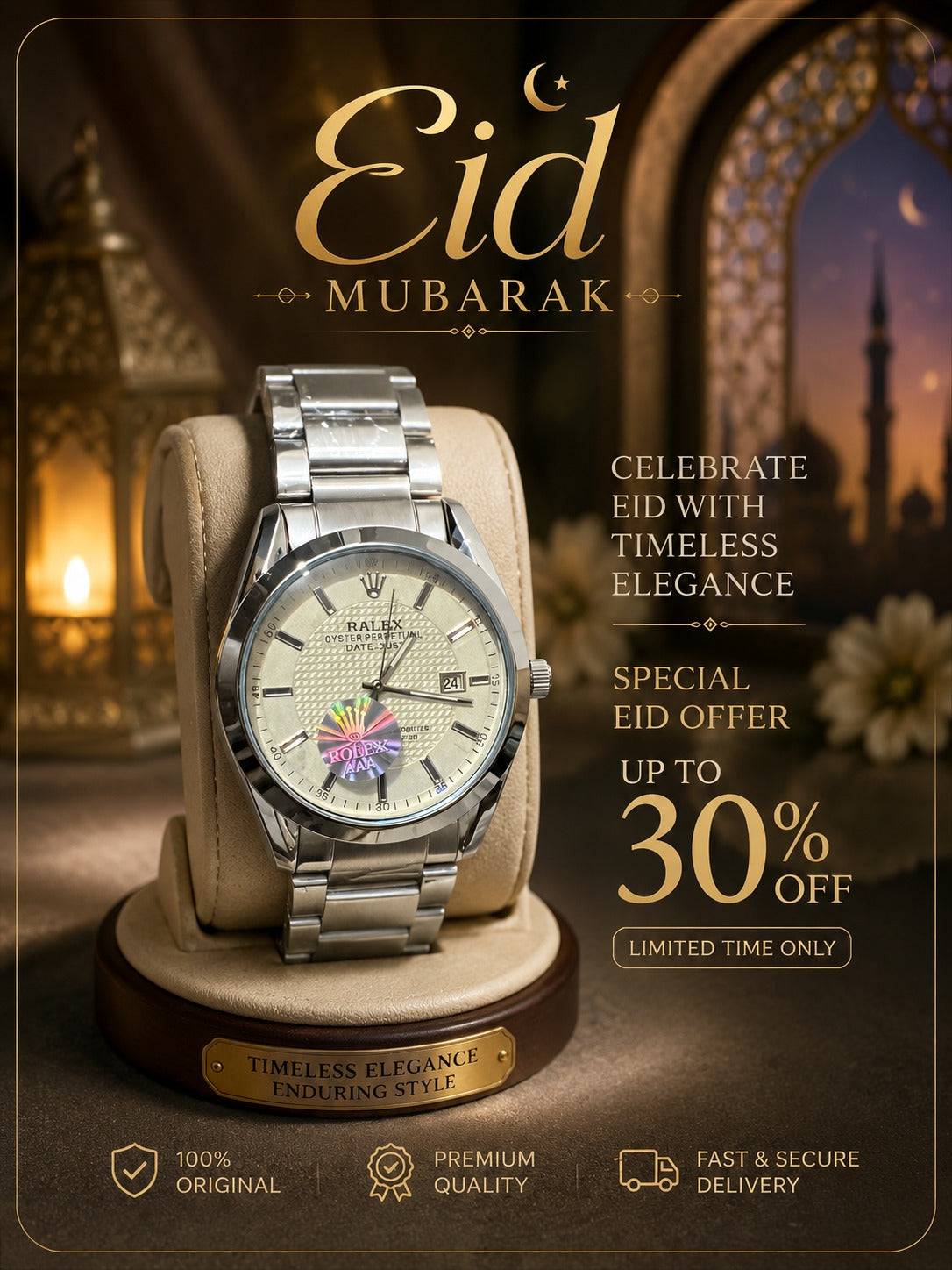 Timeless Elegance Enduring Style Wrist Watch