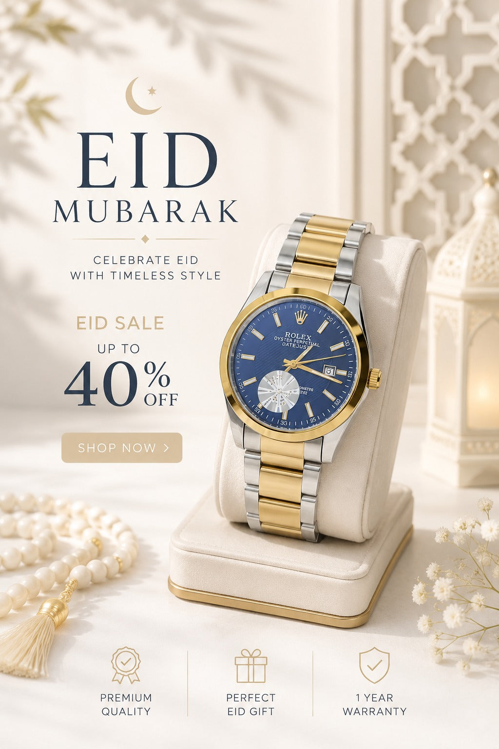 Royal Essence Premium Classic Wrist Watch