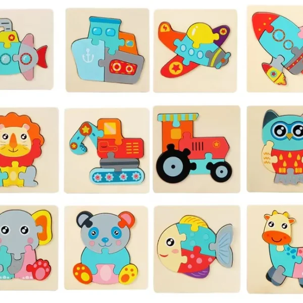 Montessori Wooden Puzzle