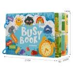 Montessori Learning Busy Book for Kids - Image 5