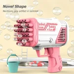 Bubble Machine Gun 32 Holes Blaster For Kids - Image 5