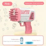 Bubble Machine Gun 32 Holes Blaster For Kids - Image 2