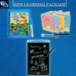 Three In One Kids Learning Deal (Sank Magic Book + Water Magic Book + 8.5 Inches Writing Tablet) - Image 2