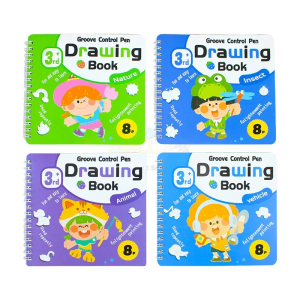 Groove Control Pen Drawing Books