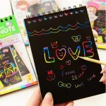 Medium Size Rainbow Scratch Paper Note - Image 4