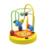 Wooden Spinning Mini Beads Maze Toy - Image 2