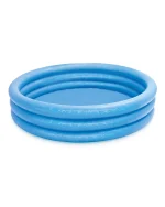 INTEX Crystal Blue Inflatable Kiddie Pool, 58in x 13in, for Ages 2+