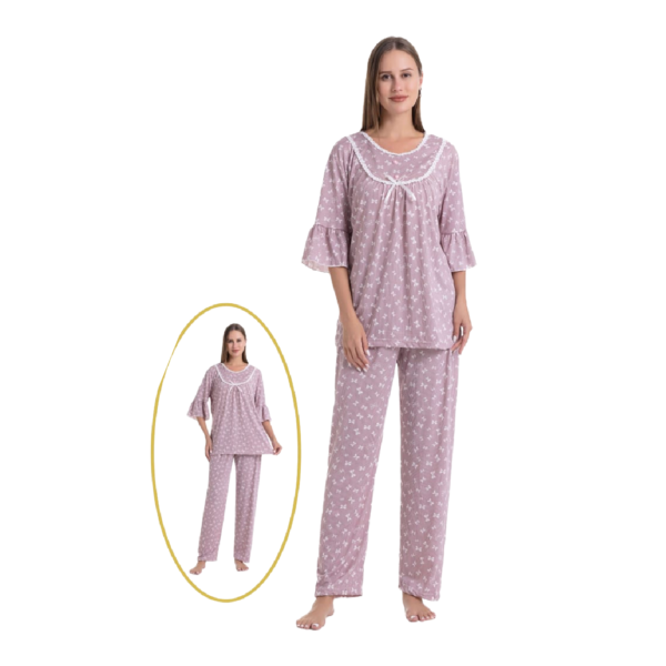 CozyAura Women’s Soft Fabric Nightwear Nighty