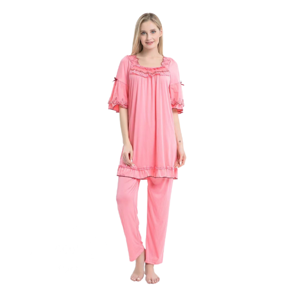 SoftEase Women’s Fabric Blend Nighty – Free Size