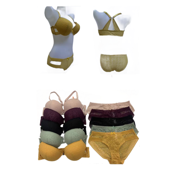 ElegantShape Padded Support Bra Set 38/46