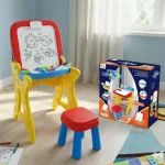 Toy Matic Drawing & Easel Learning Desk with Stool