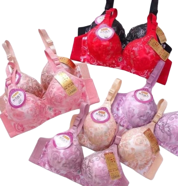 China Double Padded Bra Without Ring (Size 32–38)
