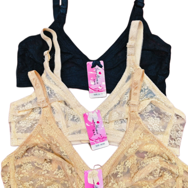 China Soft Net Full Coverage Comfort Bra 32–42 Size
