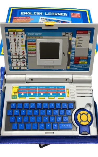 Plug & Play English Learner Educational Laptop