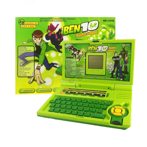 BEN 10 Summer Toys Kids laptop English Learner