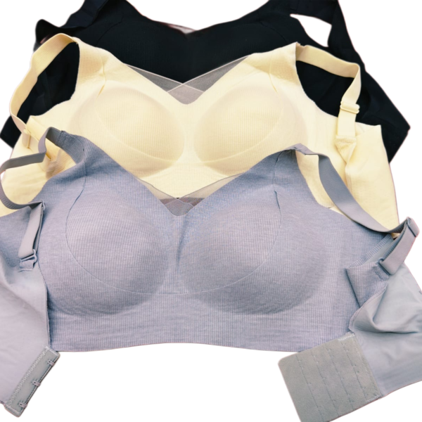 Seamless Full Coverage Back Hook Bra 32–42 Size