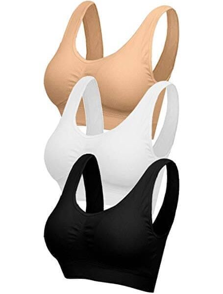 Soft Comfort Padded Air Bra Full Support 32–42 Size