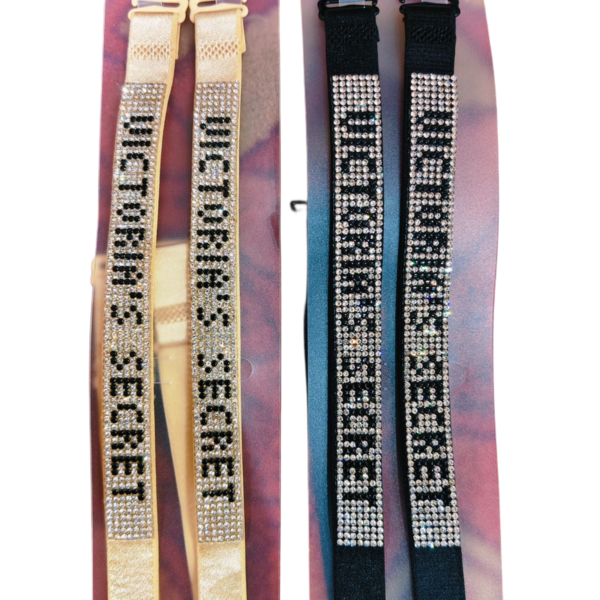 Fancy Victoria Secret Style Bra Strap (Skin & Black)